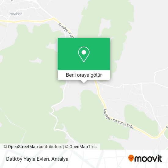 Datköy Yayla Evleri harita