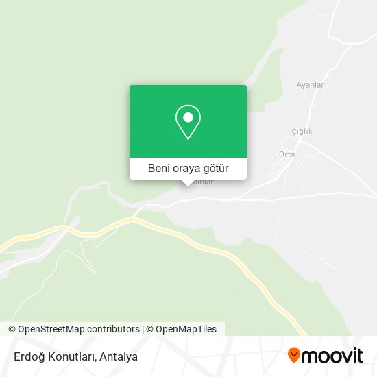 Erdoğ Konutları harita