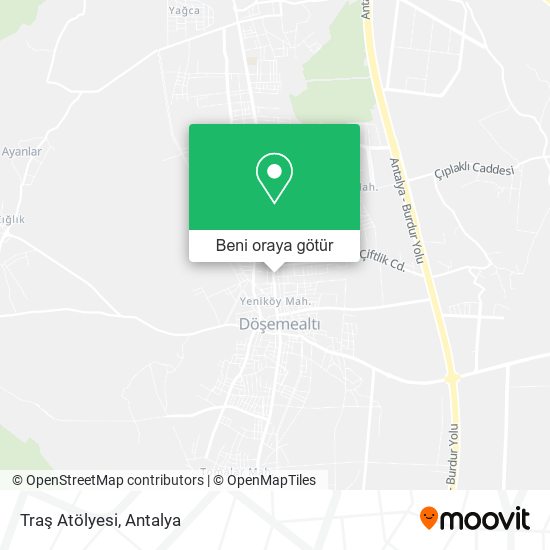 Traş Atölyesi harita
