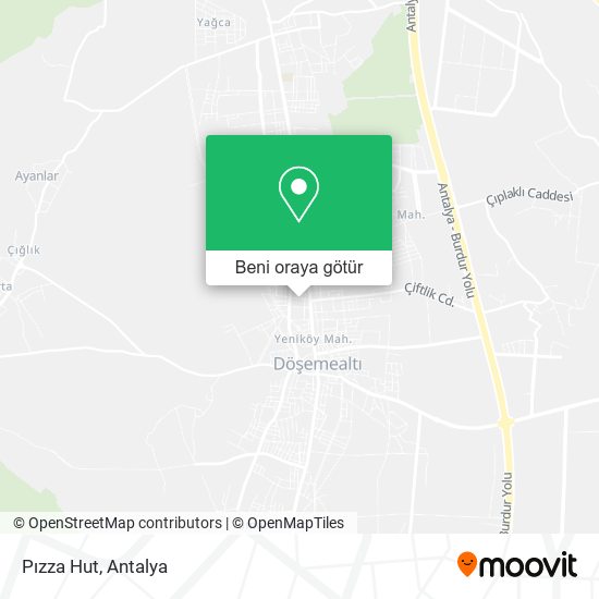Pızza Hut harita