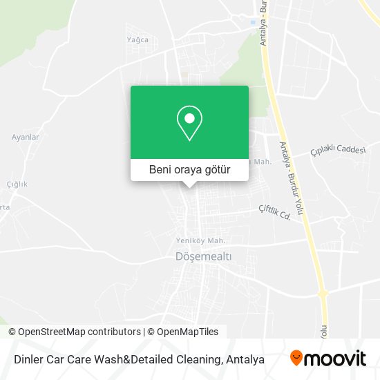 Dinler Car Care Wash&Detailed Cleaning harita