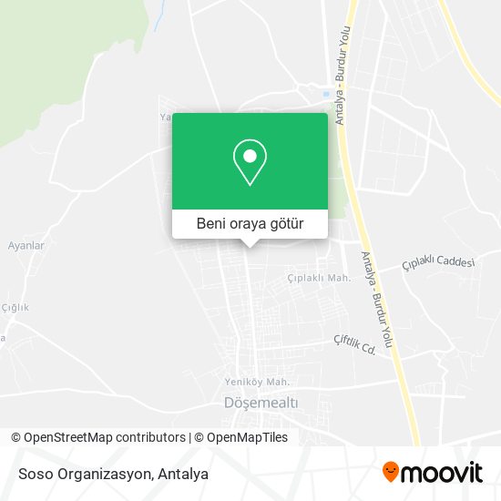 Soso Organizasyon harita