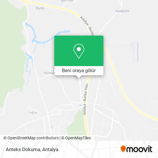 Anteks Dokuma harita