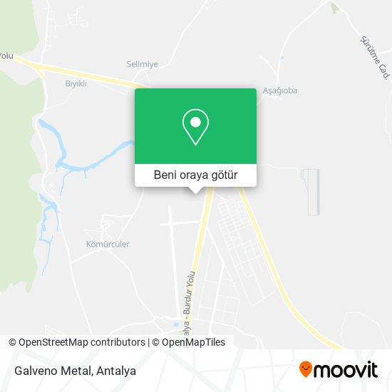 Galveno Metal harita