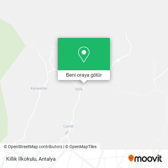Killik İlkokulu harita