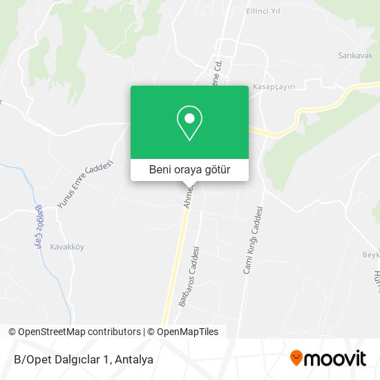B/Opet Dalgıclar 1 harita