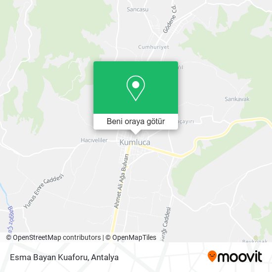 Esma Bayan Kuaforu harita