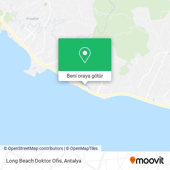 Long Beach Doktor Ofis harita