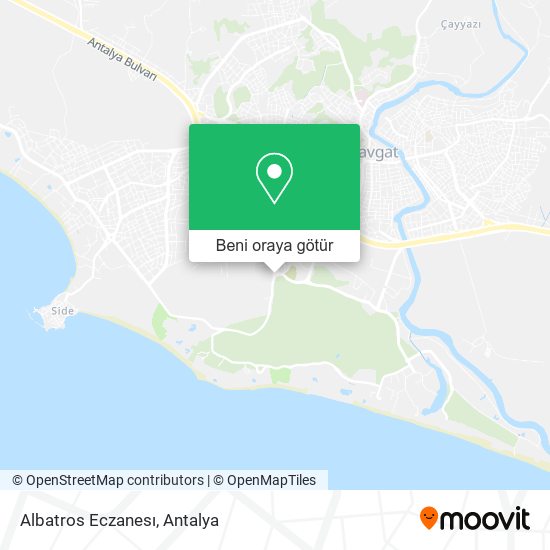 Albatros Eczanesı harita