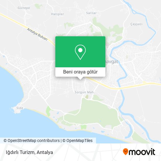 Iğdırlı Turizm harita