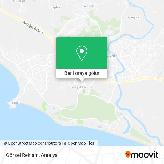 Görsel Reklam harita