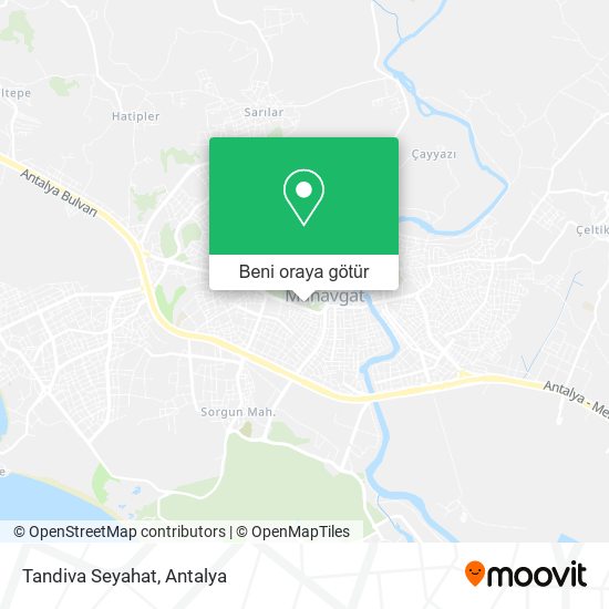 Tandiva Seyahat harita