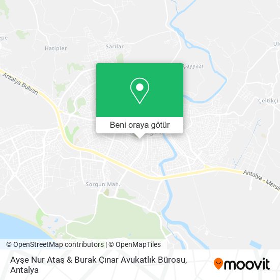 Ayşe Nur Ataş & Burak Çınar Avukatlık Bürosu harita