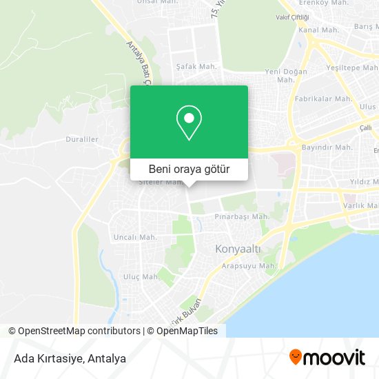 Ada Kırtasiye harita