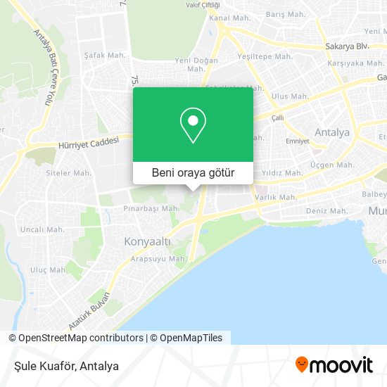 Şule Kuaför harita