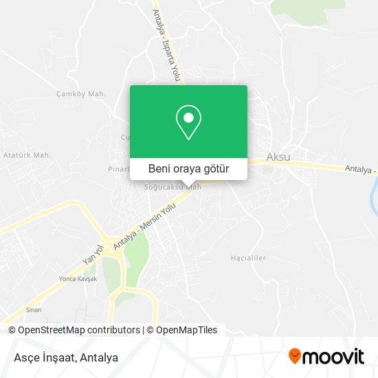 Asçe İnşaat harita
