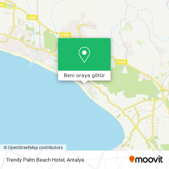 Trendy Palm Beach Hotel harita
