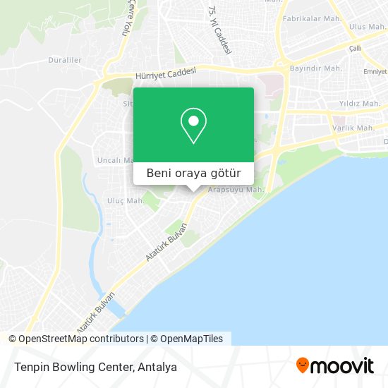 Tenpin Bowling Center harita