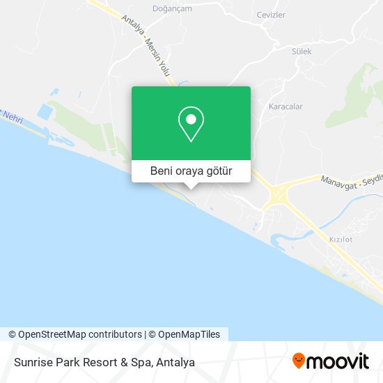 Sunrise Park Resort & Spa harita