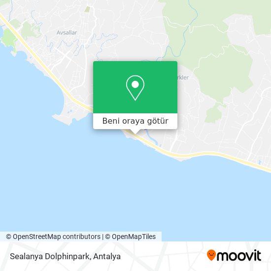 Sealanya Dolphinpark harita