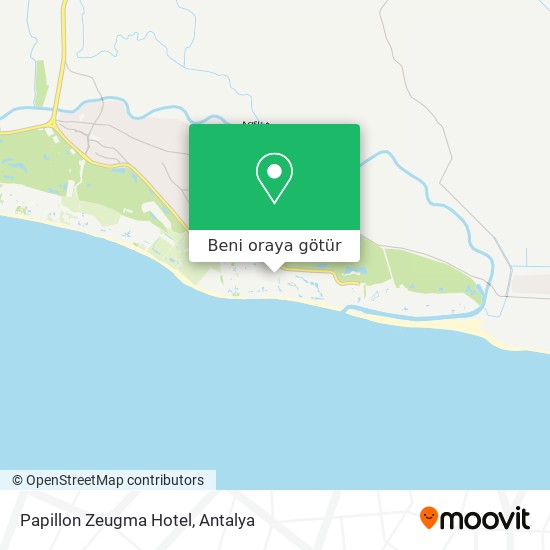 Papillon Zeugma Hotel harita