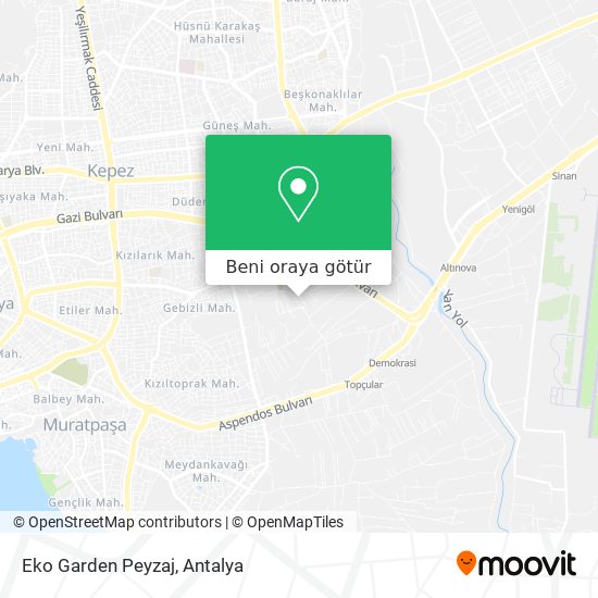 Eko Garden Peyzaj harita