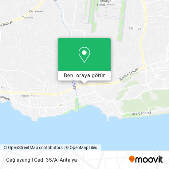 Çağlayangil Cad. 35/A harita