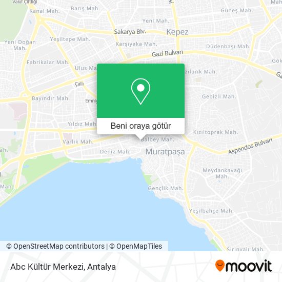 Abc Kültür Merkezi harita
