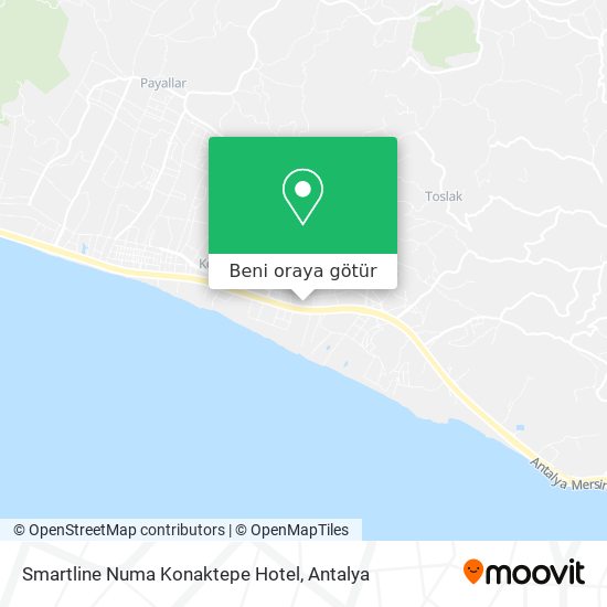 Smartline Numa Konaktepe Hotel harita
