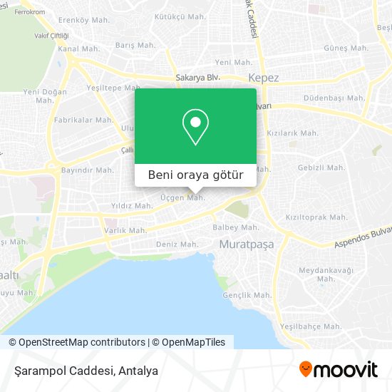 Şarampol Caddesi harita