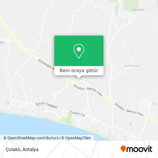 Çolaklı harita