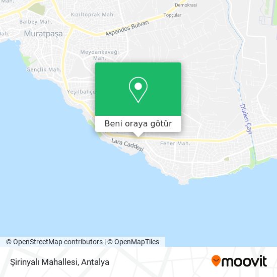 Şirinyalı Mahallesi harita