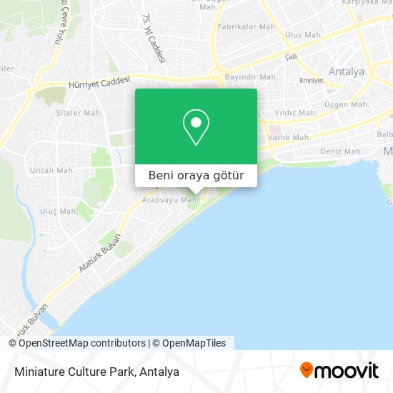 Miniature Culture Park harita