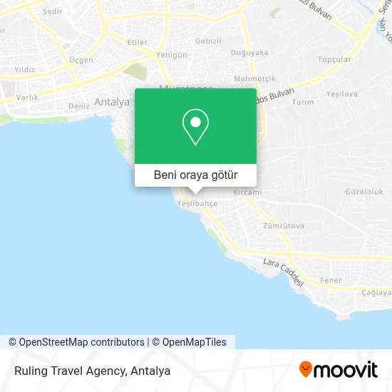 Ruling Travel Agency harita