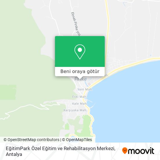EğitimPark Özel Eğitim ve Rehabilitasyon Merkezi harita