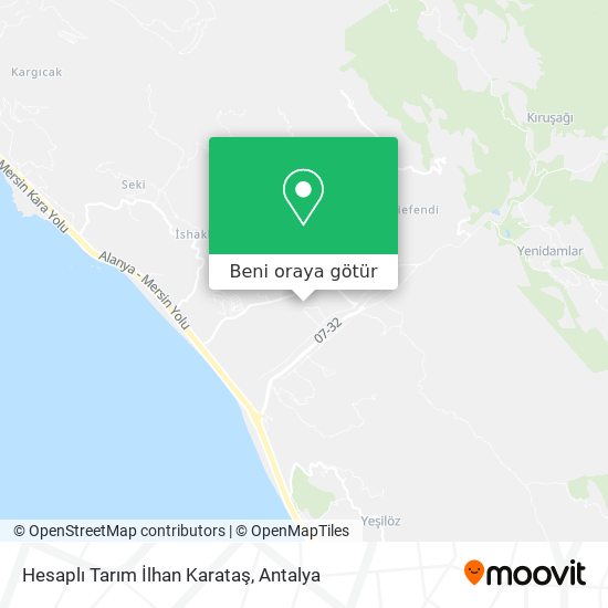 Hesaplı Tarım İlhan Karataş harita