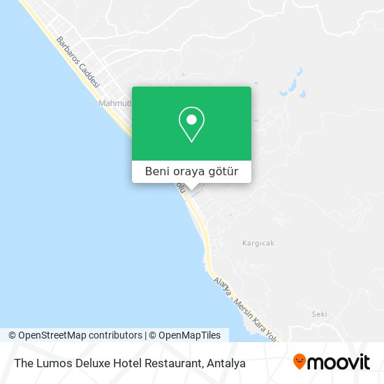 The Lumos Deluxe Hotel Restaurant harita