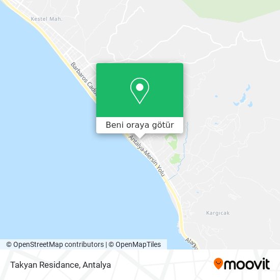 Takyan Residance harita
