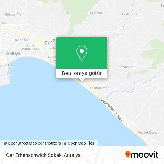 Oer Erkenschwick Sokak harita