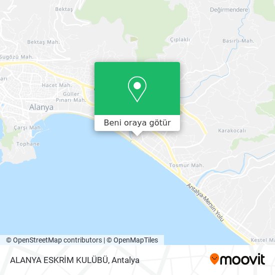 ALANYA ESKRİM KULÜBÜ harita