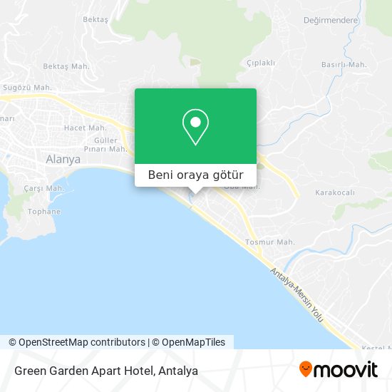 Green Garden Apart Hotel harita
