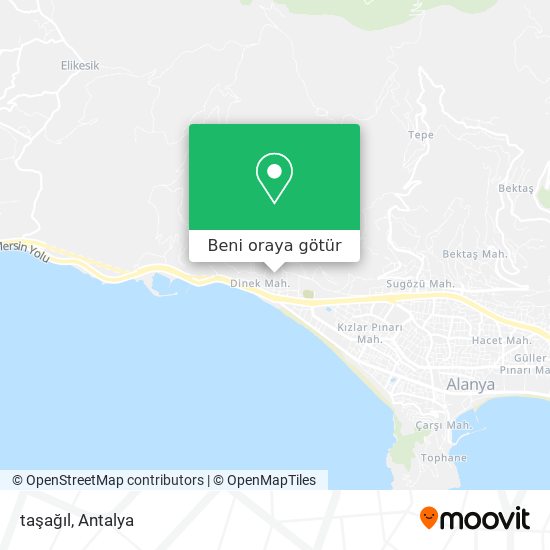 taşağıl harita