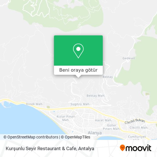 Kurşunlu Seyir Restaurant & Cafe harita
