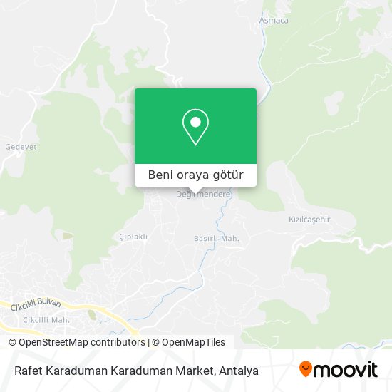 Rafet Karaduman 

Karaduman Market harita