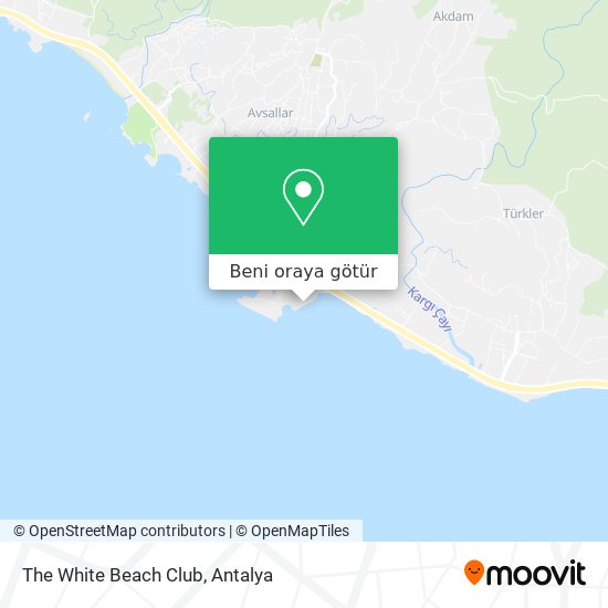 The White Beach Club harita