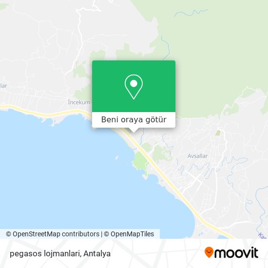 pegasos lojmanlari harita