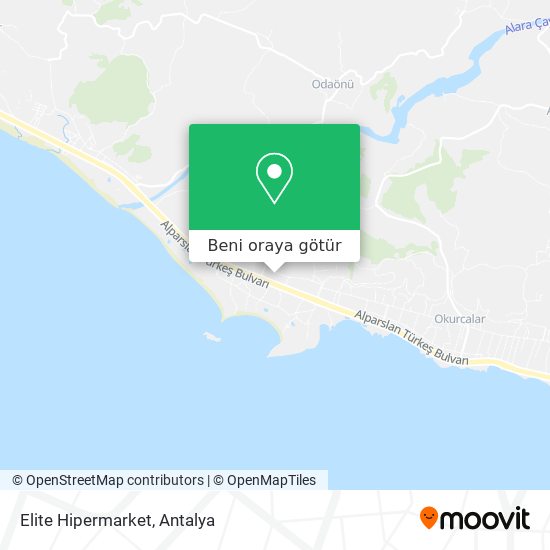 Elite Hipermarket harita