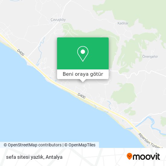 sefa sitesi yazlık harita