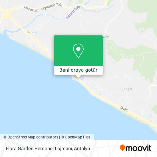 Flora Garden Personel Lojmanı harita