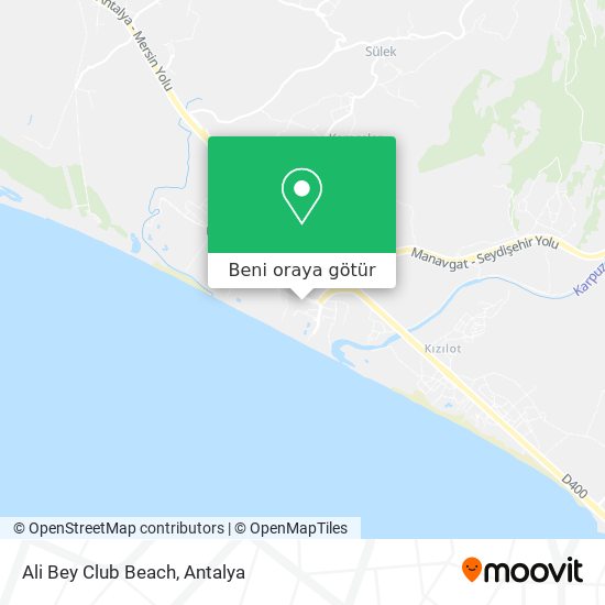 Ali Bey Club Beach harita